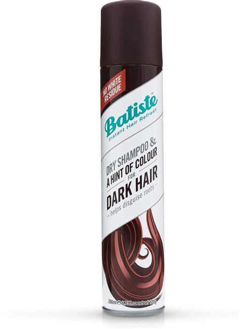Batiste Dry Shampoo, Dark and Deep Brown, 6.73 Ounce.
